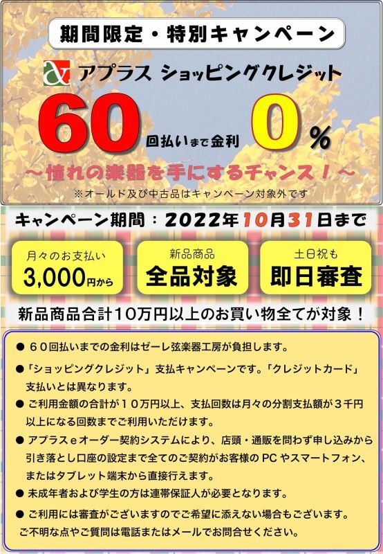 画像: 期間限定・特別キャンペーンのご案内