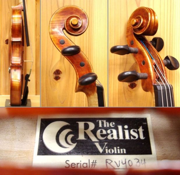 【美麗良音】David Gage THE Realist RV4 バイオリン